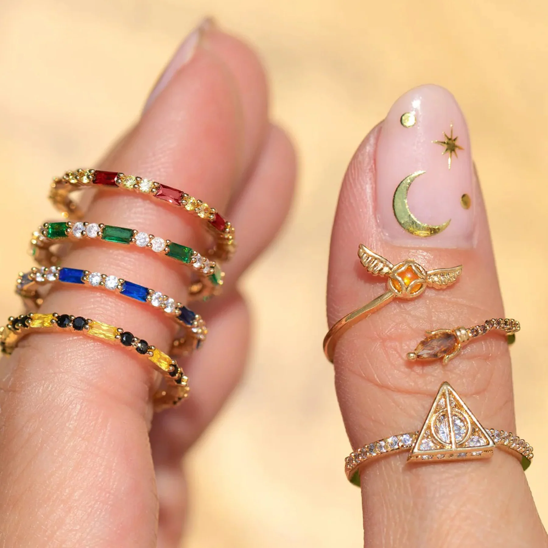 Girls Crew Golden Snitch Ring - Image 4