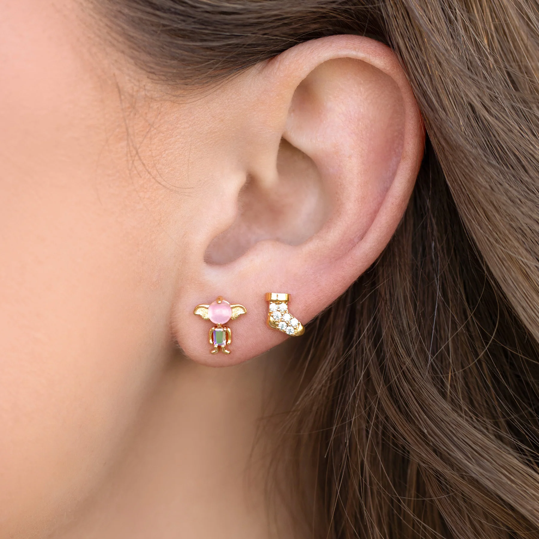 Girls Crew Dobby Is A Free Elf Studs - Image 2