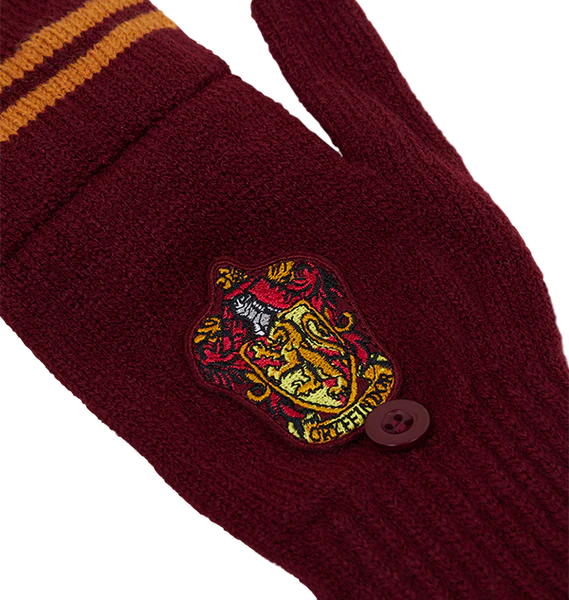 Gryffindor Knitted Mitten Capped Gloves - Image 4