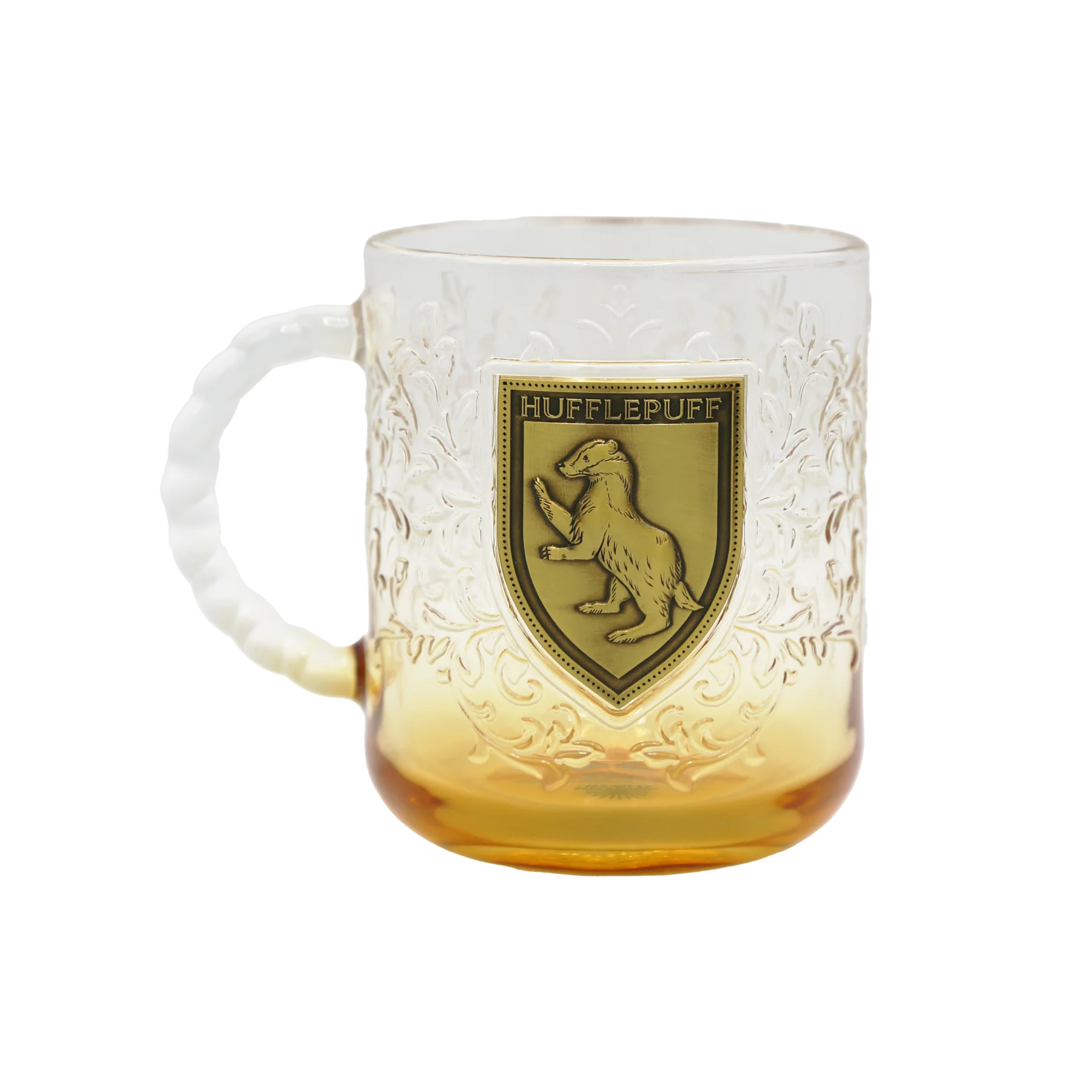 House Mascot Hufflepuff Glass Mug - Image 2