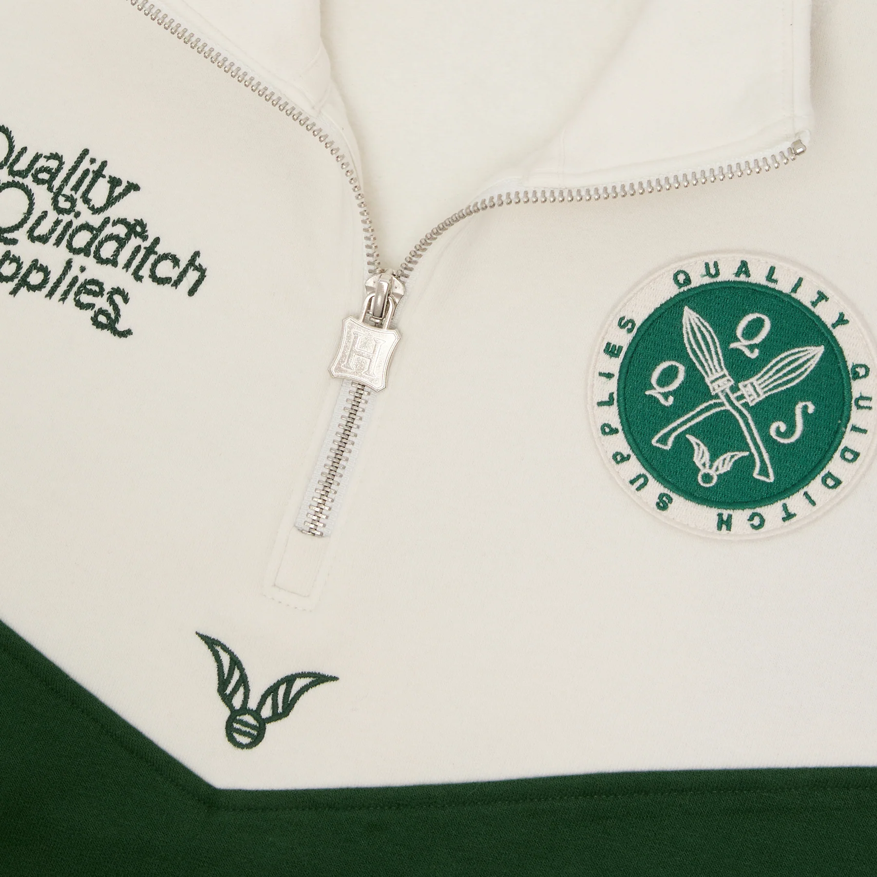Quality Quidditch Supplies Half Zip Sweatshirt - Image 5